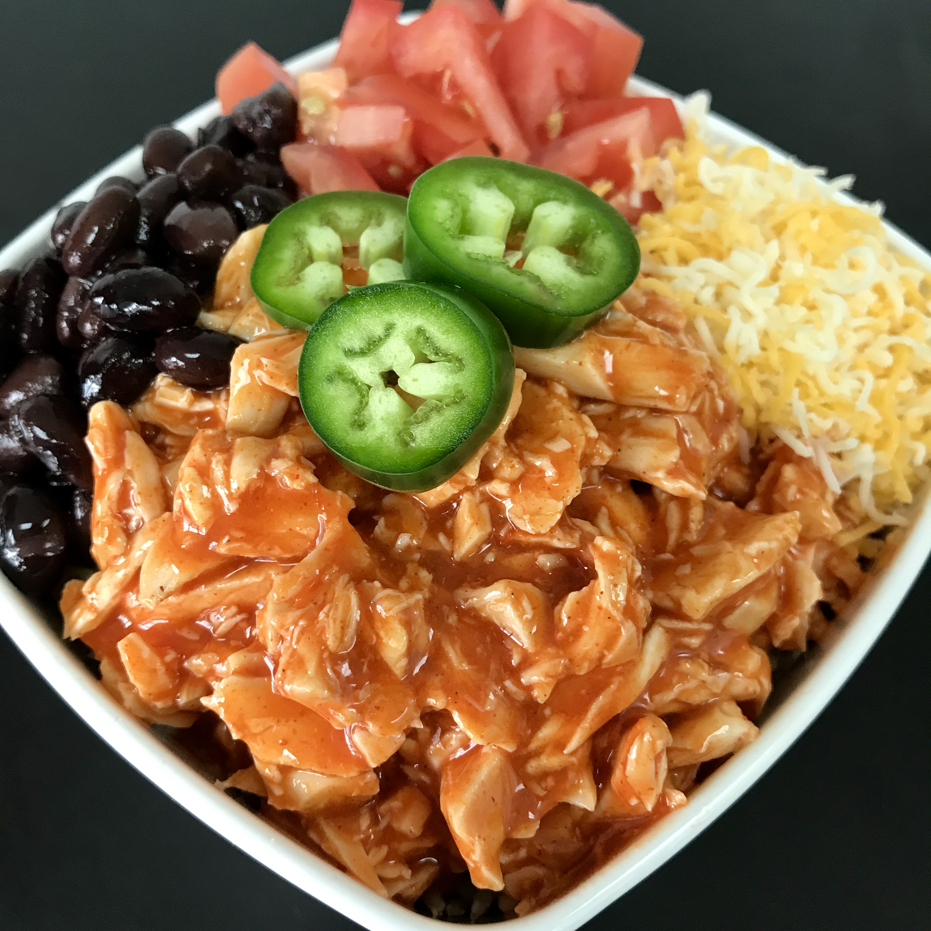 Buffalo Chicken Rice Bowl